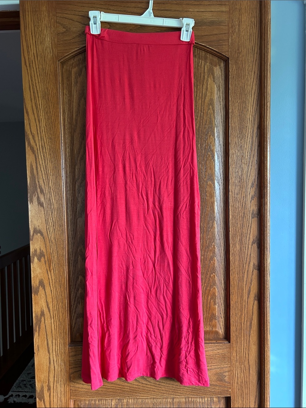 Wet Seal Red Maxi Skirt